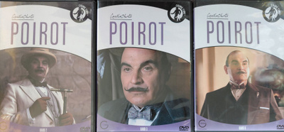 Poirot 2, 3 ja 6 DVD