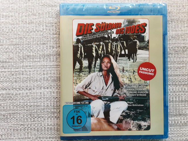 Invaders of the lost gold (Alan Birkinshaw) blu-ray