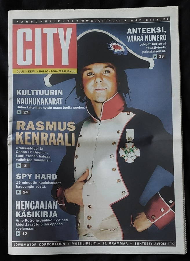 The Rasmus : City - Oulu , Kemi , Rovaniemi (2004)