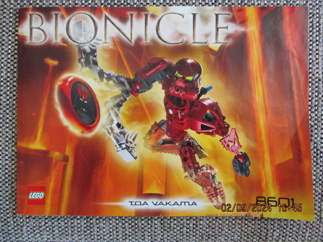 LEGO BIONICLE 8601 TOA VAKAITIA OHJEVIHKONEN