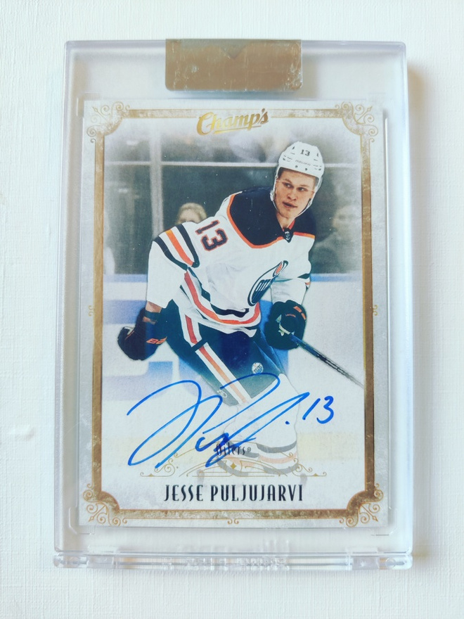 Jesse Puljujärvi - 21-22 UD Champ's Clear-Cut Auto