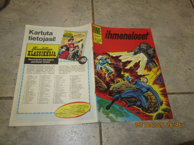 hmesarja N:o 16 Ihmeneloset (1968) - hyväkuntoinen