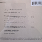 Beethoven : Piano Concertos 1 - 5, 3CD - pikkukuva 2