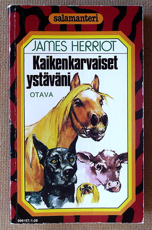 James Herriot: Kaikenkarvaiset ystäväni (pokkari)