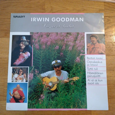 Irwin Goodman-Viimeiset laulut 2LP+sinkku Meikäläinen ja kup