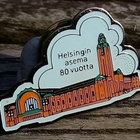 Helsingin Asema - 80v. Pinssi. Halkaisija - 27mm - pikkukuva 5