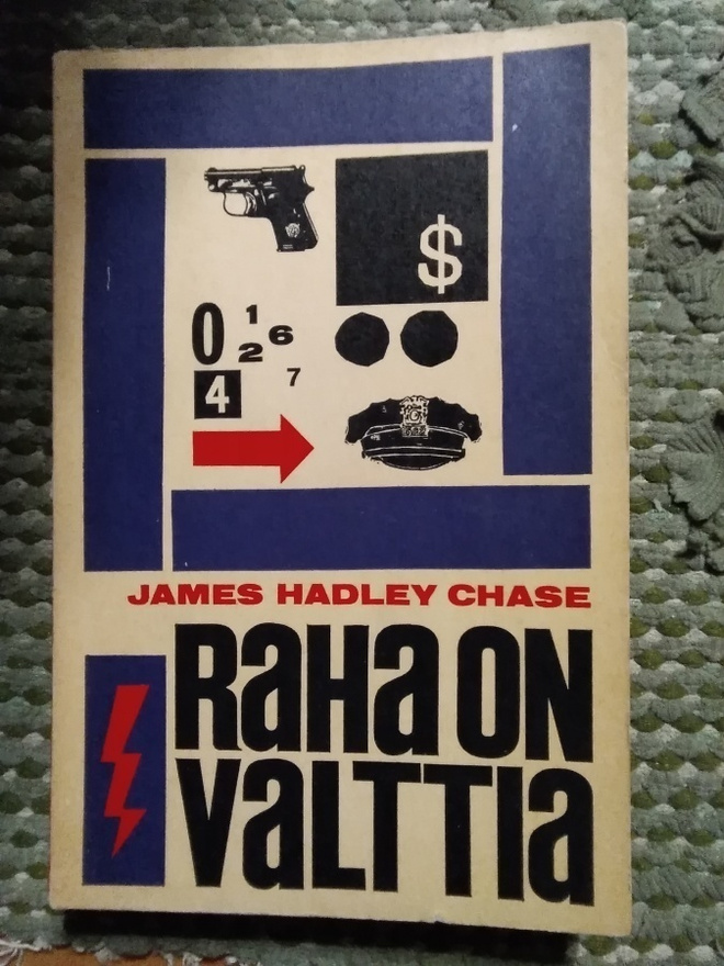 James Hadley Chase: Raha on valttia -pokkari-