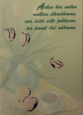 Tulppaanit maljakossa