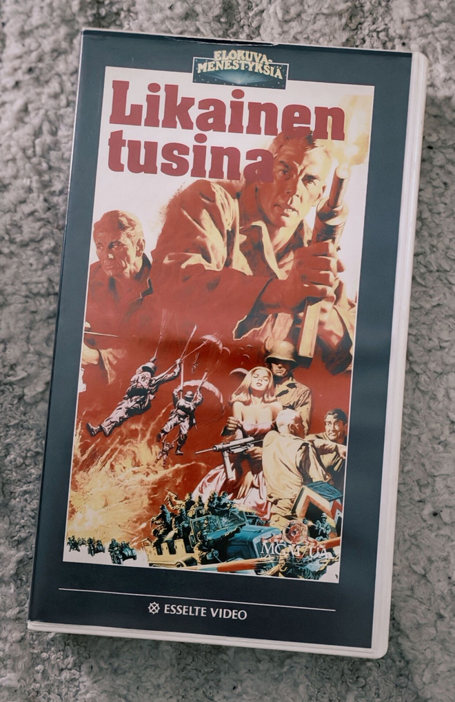 Likainen tusina (1967) VHS
