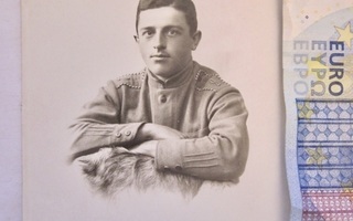 VANHA Valokuva Venäjän Juutalainen Sotilas Kotka 1917