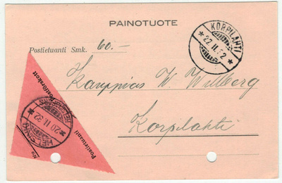 1932 postiennakkopainotuote
