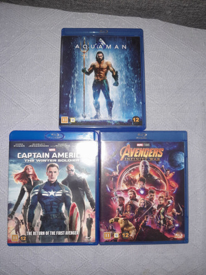 Supersankari elokuvia Blu ray