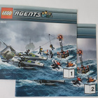 LEGO #8633 – Agents – Speedboat Rescue - pikkukuva 5