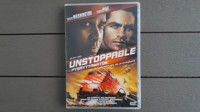 DVD: Unstoppable / Pysäyttämätön (Denzel Wahington 2010)