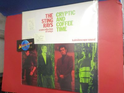 THE STING RAYS - CRYPTIC AND COFFEE TIME EX-/M- LP UK 89