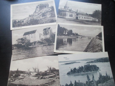 6 erillaista korttia Ahvenanmaalta
