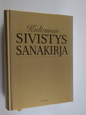 Timo Nurmi : Kultainen sivistyssanakirja
