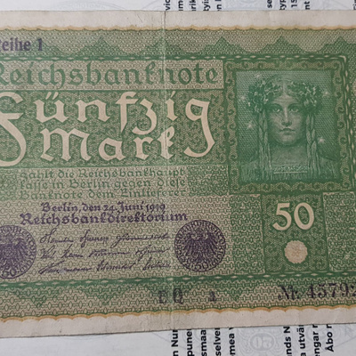 50 mk saksa 1919 kl 4-5