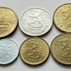 5 p - 5 mk, unc+circ, v. 1981 - pikkukuva 5