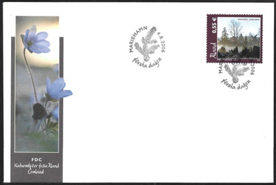 FDC Åland 2006  Ahvenanmaalaisia maisemia  LaPe ÅL 267