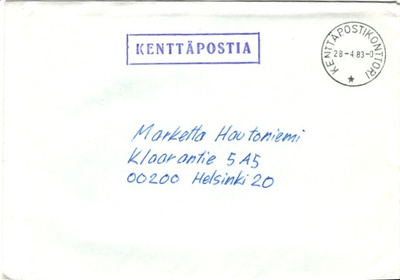 KENTTÄPOSTIKUORI 1983