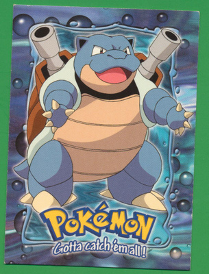 Pokémon Blastoise #E9 Topps