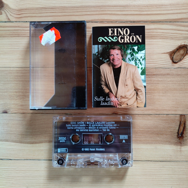 Eino Grön - Sulle Lauluni Laadin c-kasetti
