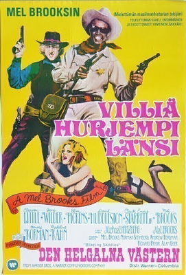 Elokuvajuliste: Villiä hurjempi länsi (Mel Brooks)