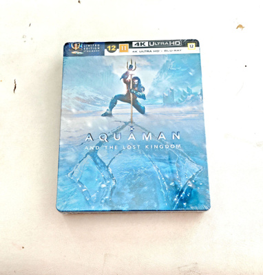 Aquaman and the Lost Kingdom 4k steelbook