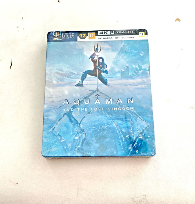 Aquaman and the Lost Kingdom 4k steelbook