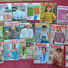 12 saksalaista Burda- ja Anna-lehteä 1970-luvulta eteenpäin - pikkukuva 1