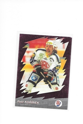 2000-01 OFS Stars Pink #17 Petr Korinek Plzen ex- Ässät