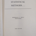 Frederick C. Mills : Statistical methods - pikkukuva 3