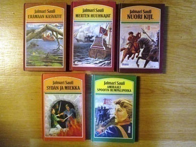 Jalmari Saulin kirjoja. 4,00€ kpl