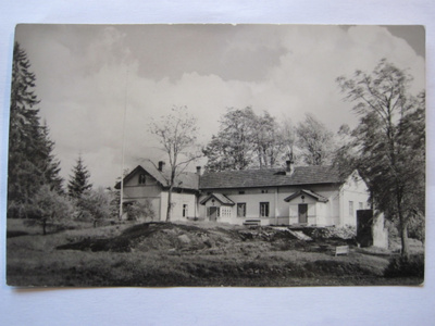 VANHA Postikortti Karjalohja 1950-luku