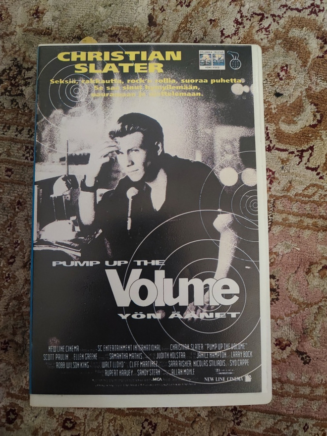 Pump Up The Volume - Yön äänet VHS Christian Slater