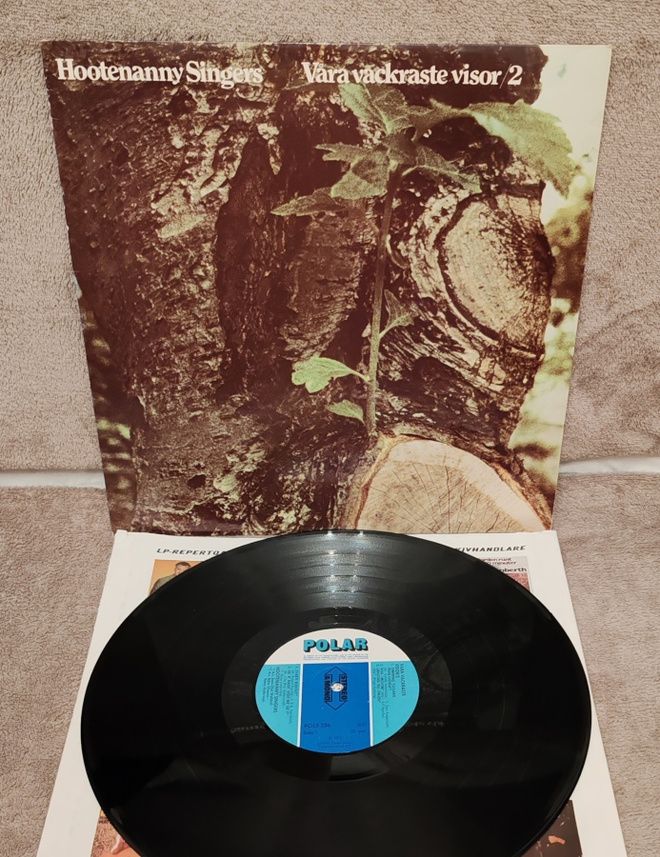 Hootenanny Singers Våra Vackraste Visor/2 lp