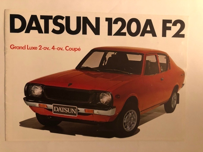 Myyntiesite - Datsun 120A F2 - 1976
