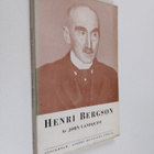 John Landquist : Henri Bergson - en populaer fremstilling... - pikkukuva 1