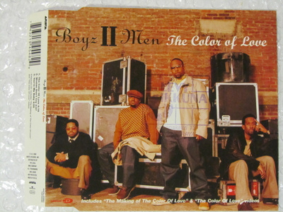 Boyz II Men • The Color Of Love CD-Single