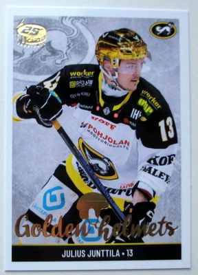 JULIUS JUNTTILA Golden Helmets Kärpät