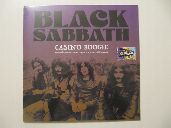 Black Sabbath Casino Boogie LP Värivinyyli Splatter