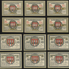 Saksa Notgeld 6 x 25, 6 x 50 Pfg, Langensalza 1921 - pikkukuva 2