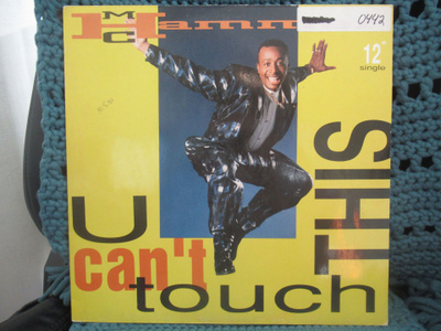 M.C. HAMMER - U CAN'T TOUCH THIS 12" VINYL