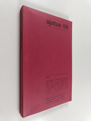 Ajatus 59 : Varia - Suomen filosofisen yhdistyksen vuosik...