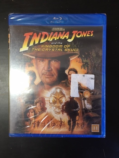 Indiana Jones ja Kristallikallon valtakunta Blu-ray (UUSI)