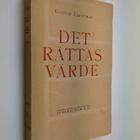 Gunnar Landtman : Det rättas värde - pikkukuva 1