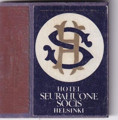 Helsinki, Hotel Seurahuone , Socis   b608