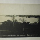 Helsinki, näkymä Suomenlinnaan, vanha mv valokuvapk, p. 1926 - pikkukuva 1