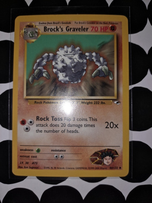 Brock's Graveler 40/132 card